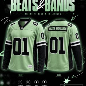 Beats And Bands Jersey- Long Sleeve